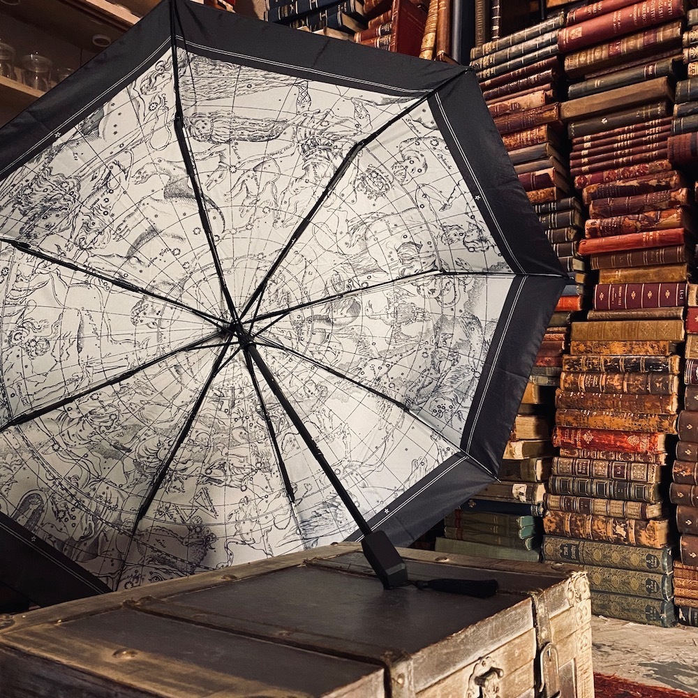 zodiac sign folding umbrella