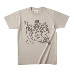 HeartY_Yes Tシャツ（グレー）