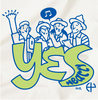 HeartY_Yes Tシャツ_キッズサイズ（ナチュラルブラウン）