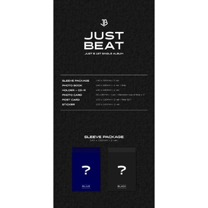 【販売終了/11月21日開催/3部】JUST B 1ST SINGLE ALBUM ‘JUST BEAT’【オンライン団体サイン会対象】