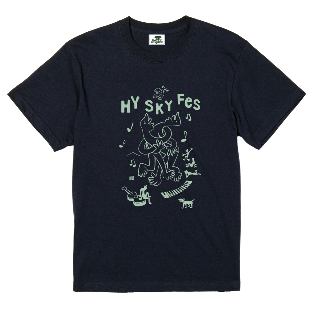 SKY Fes×KadoコラボTシャツ(ネイビー)