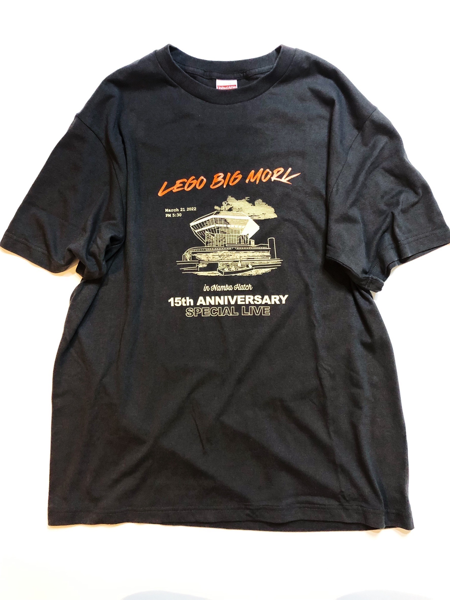 15thなんばTシャツ (チャコールグレー)