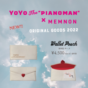 YoYo the "Pianoman" × MEMNON 『Wallet Pouch』