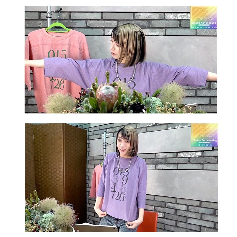 【受注生産品】MIYARURIKA ナンバーTシャツ \38 