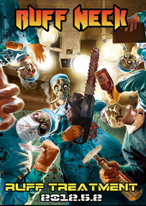 RUFF NECK / RUFF TREATMENT ポスター