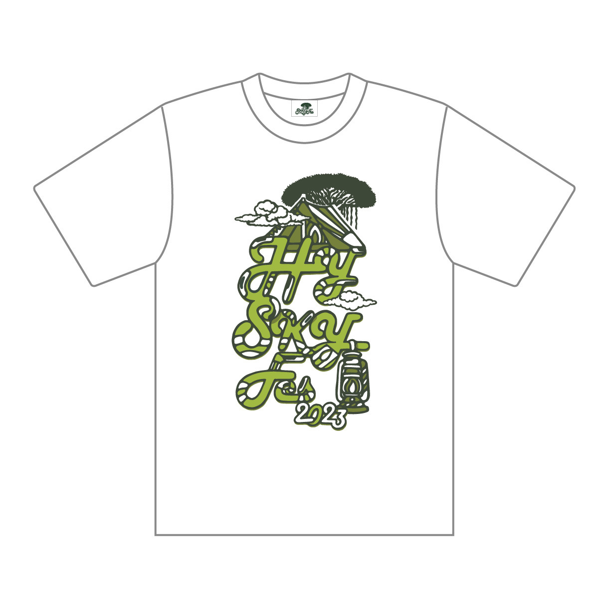 SKY Fes 2023 ロゴ Tシャツ(ホワイト)