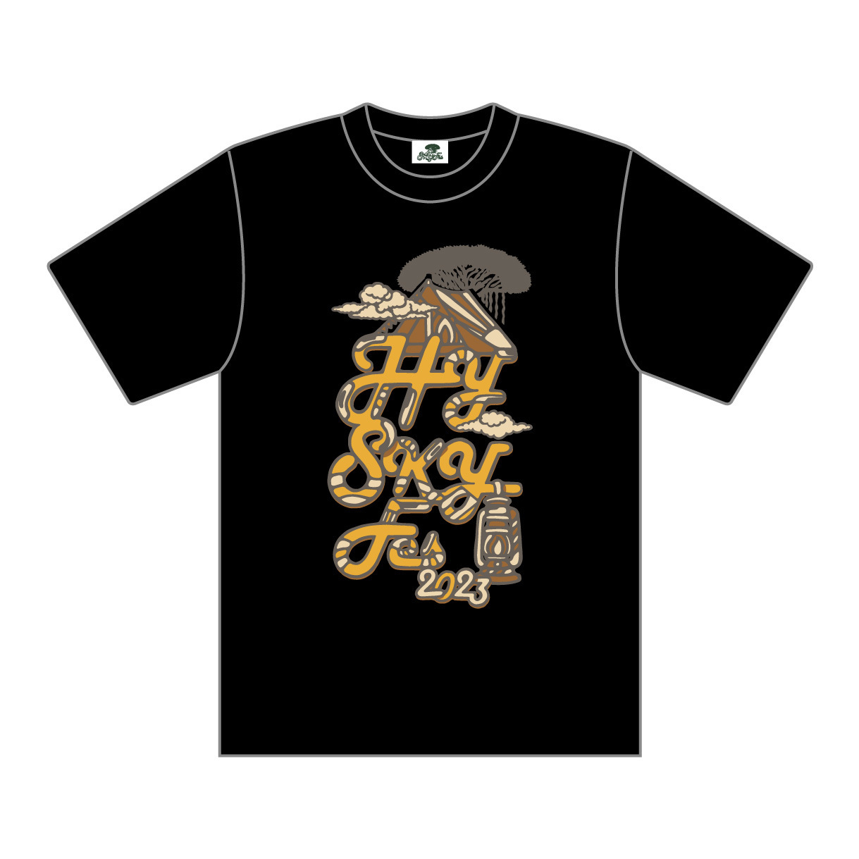 SKY Fes 2023 ロゴ Tシャツ(ブラック) | HY