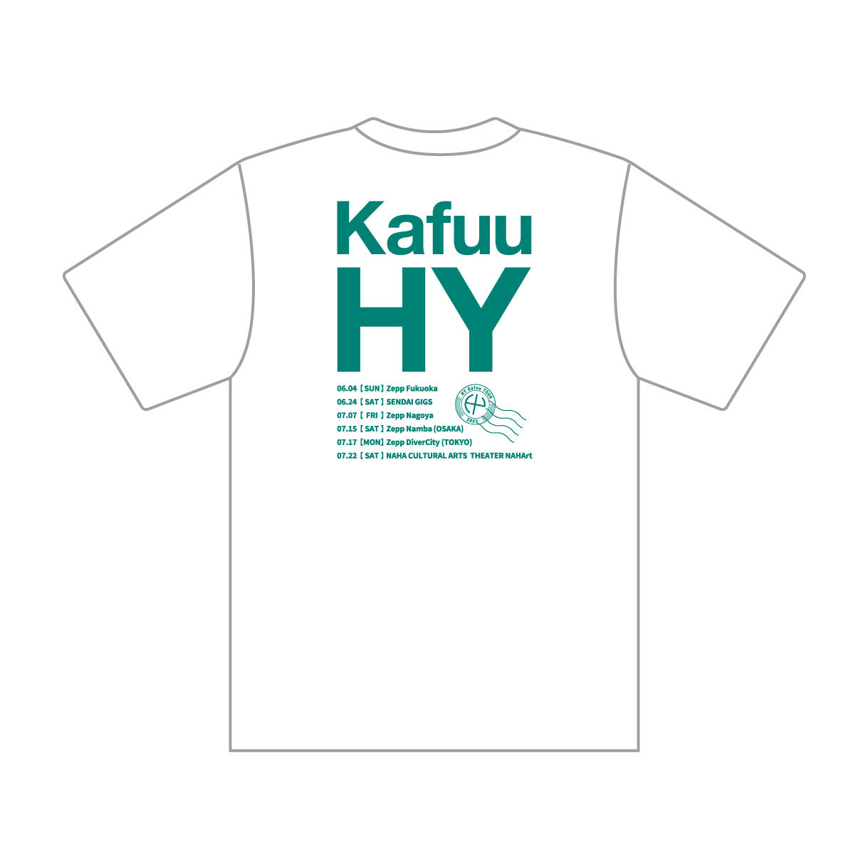 Kafuu ロゴ Tシャツ（ホワイト）