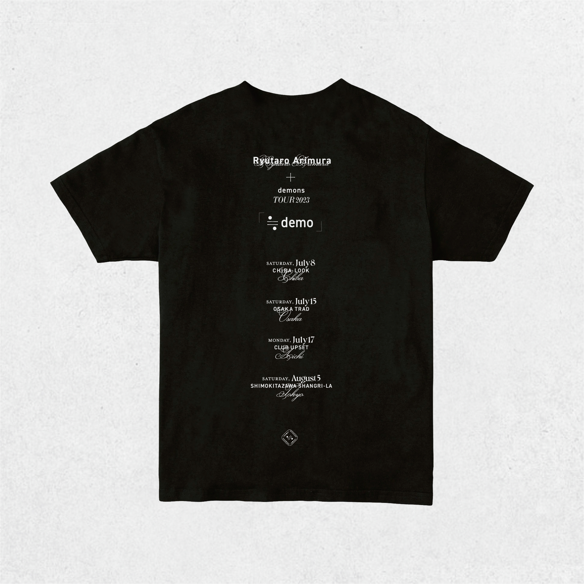 ≒demo TOUR T-shirt