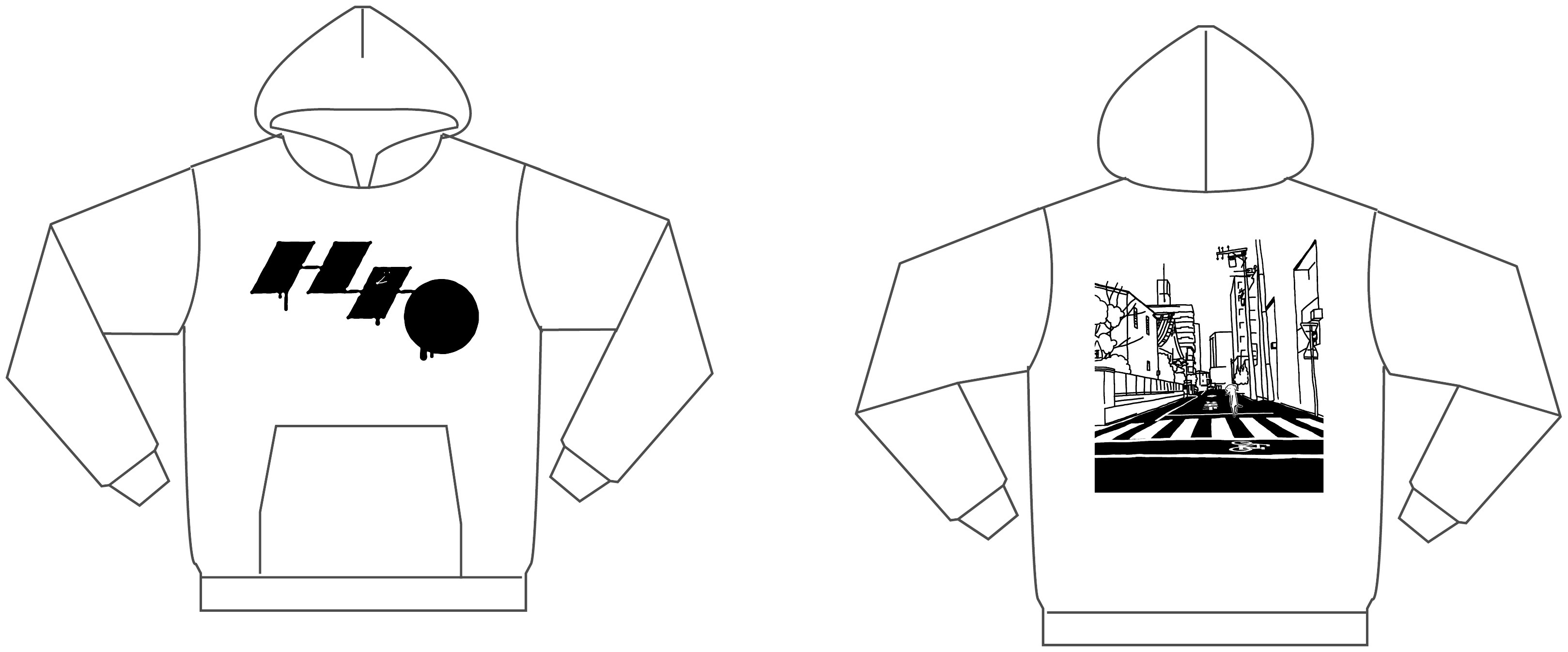エースくんパーカー