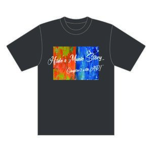 Hide’ s Music Story Chapter2 with ART T-shirts（charcoal）