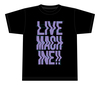 LIVE MACHINE!!Tシャツ(ホワイト、ブラック)