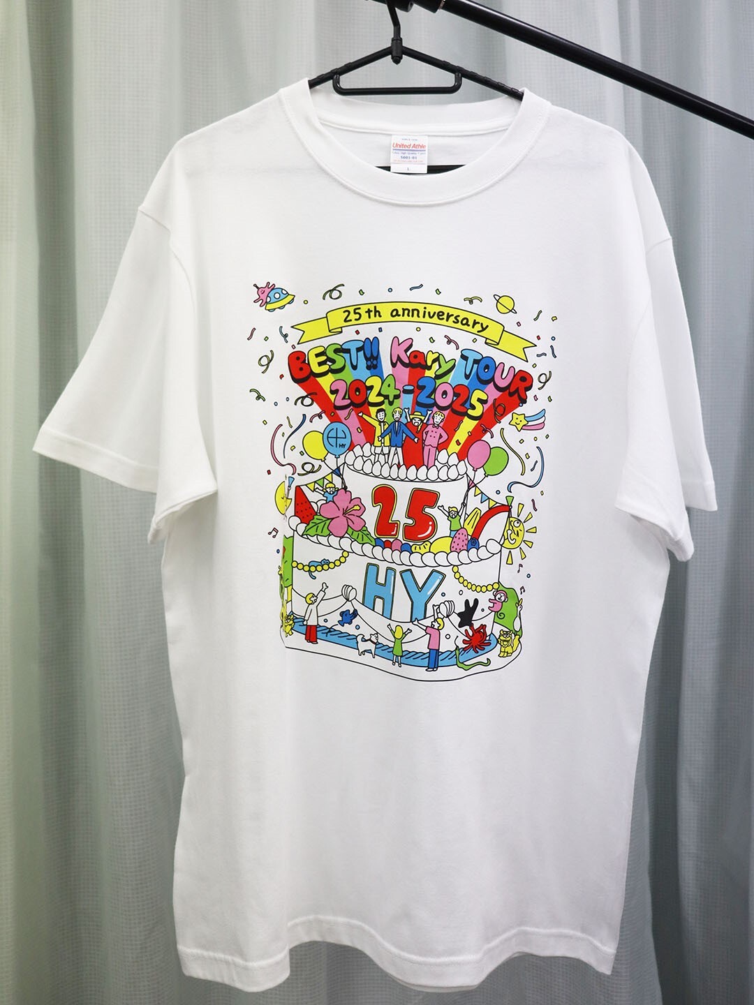 Kary Tour バースデーケーキ Tシャツ（ホワイト）