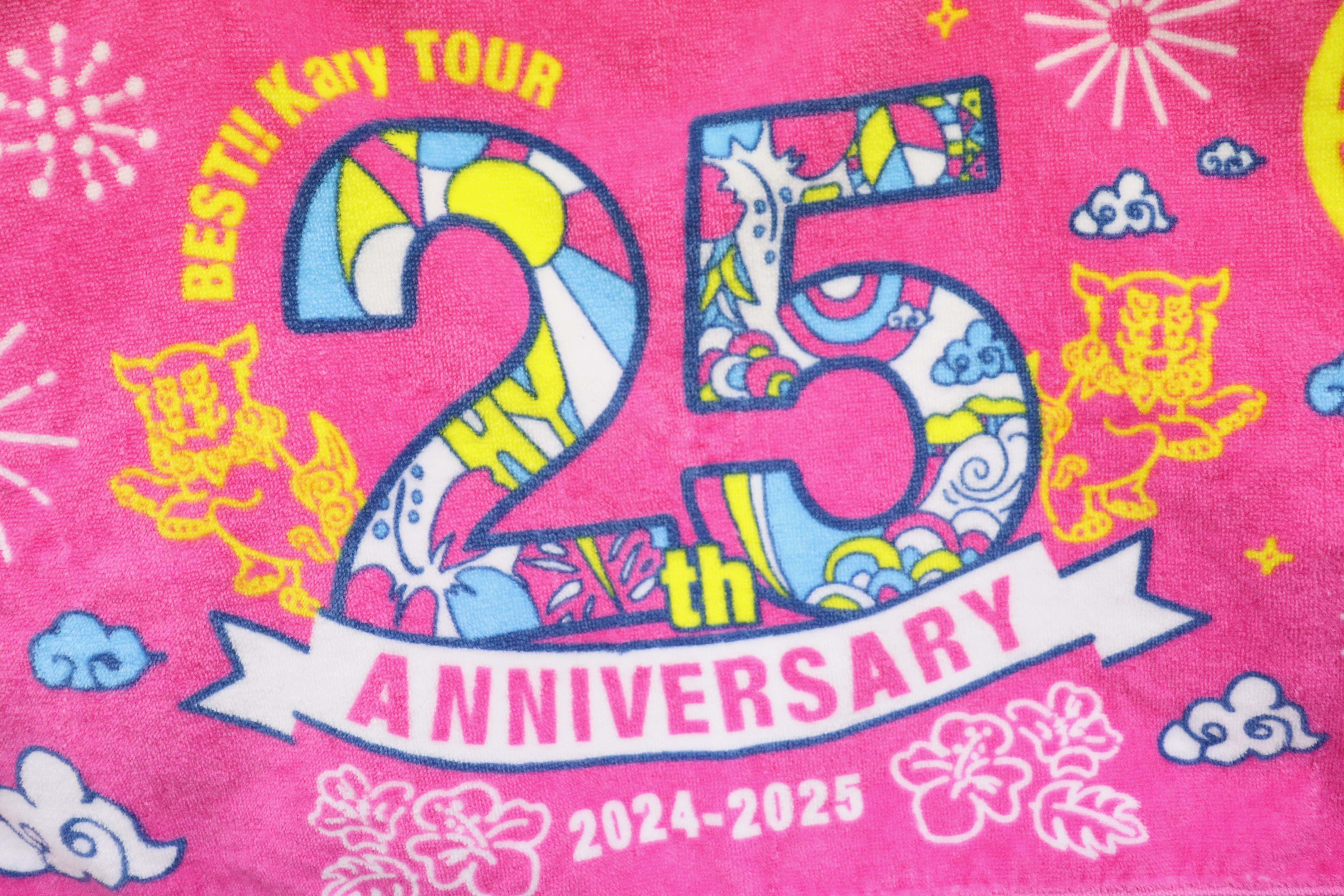 Kary Tour 25周年 シーサータオル