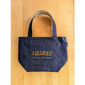 【SHIMA DENIM×HeartY】バガス和紙デニムランチトート