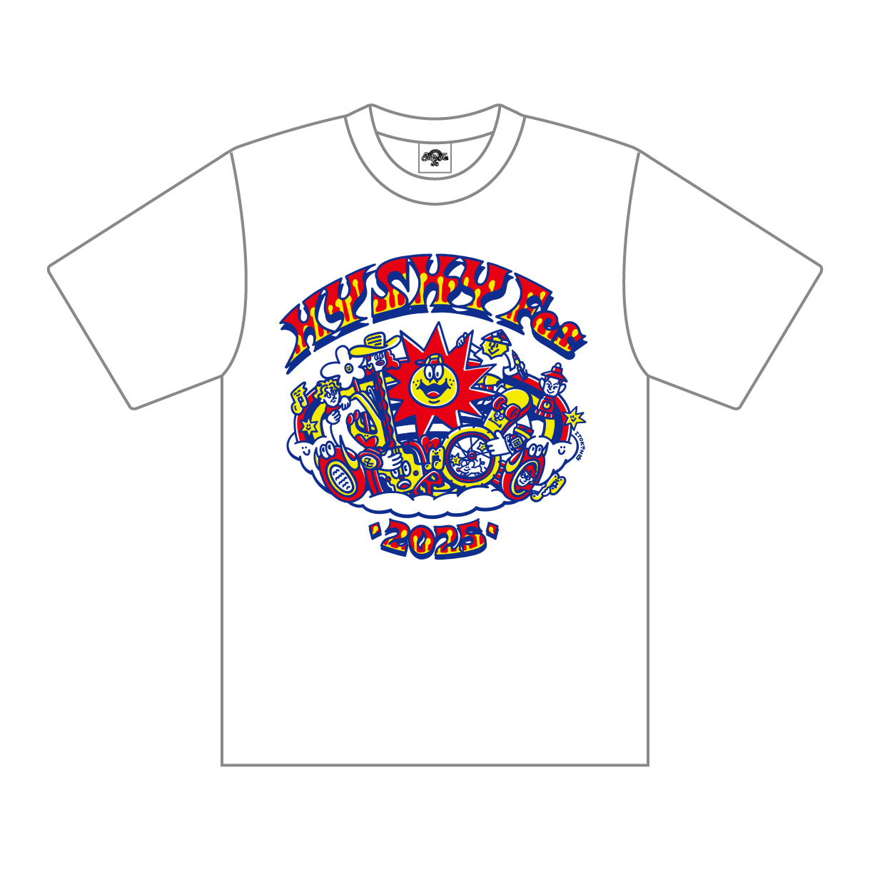 SKY Fes 2025】全部抱きしめて 太陽Tシャツ（ホワイト） | HY