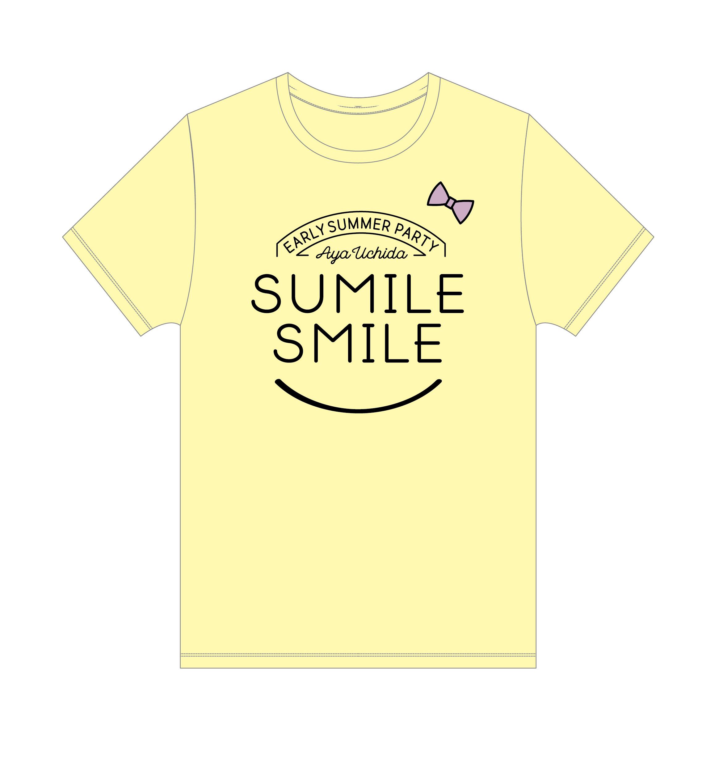 AYA UCHIDA Early summer Party ～SUMILE SMILE～ Tシャツ