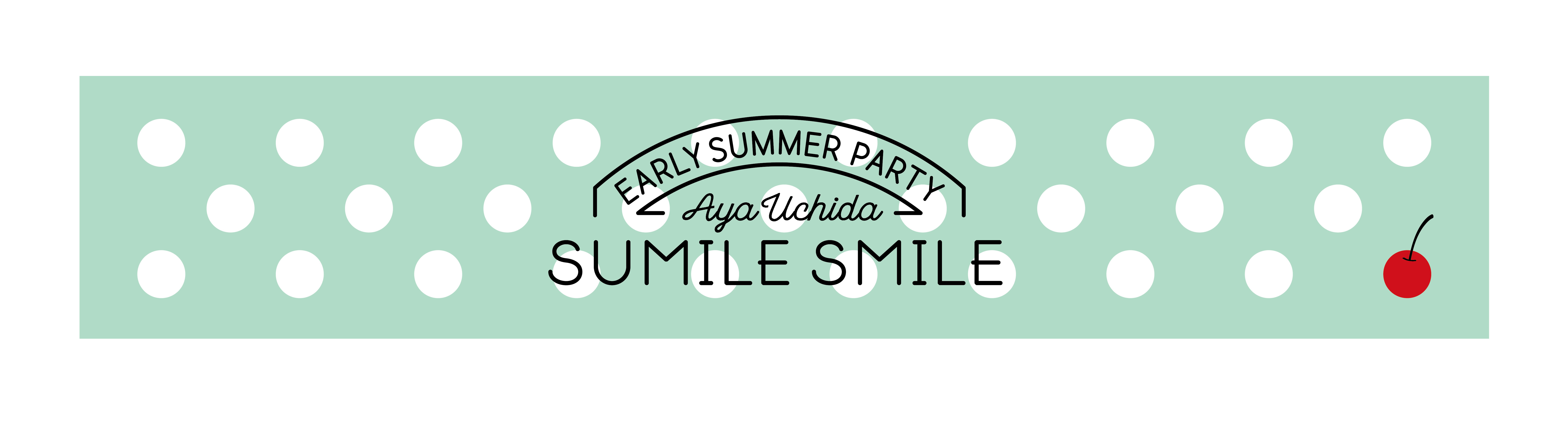 AYA UCHIDA Early summer Party ～SUMILE SMILE～ マフラータオル