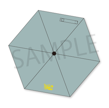 ＜2025 関西 fan meeting 記念＞  MIYARURIKA  晴雨兼用折りたたみ傘