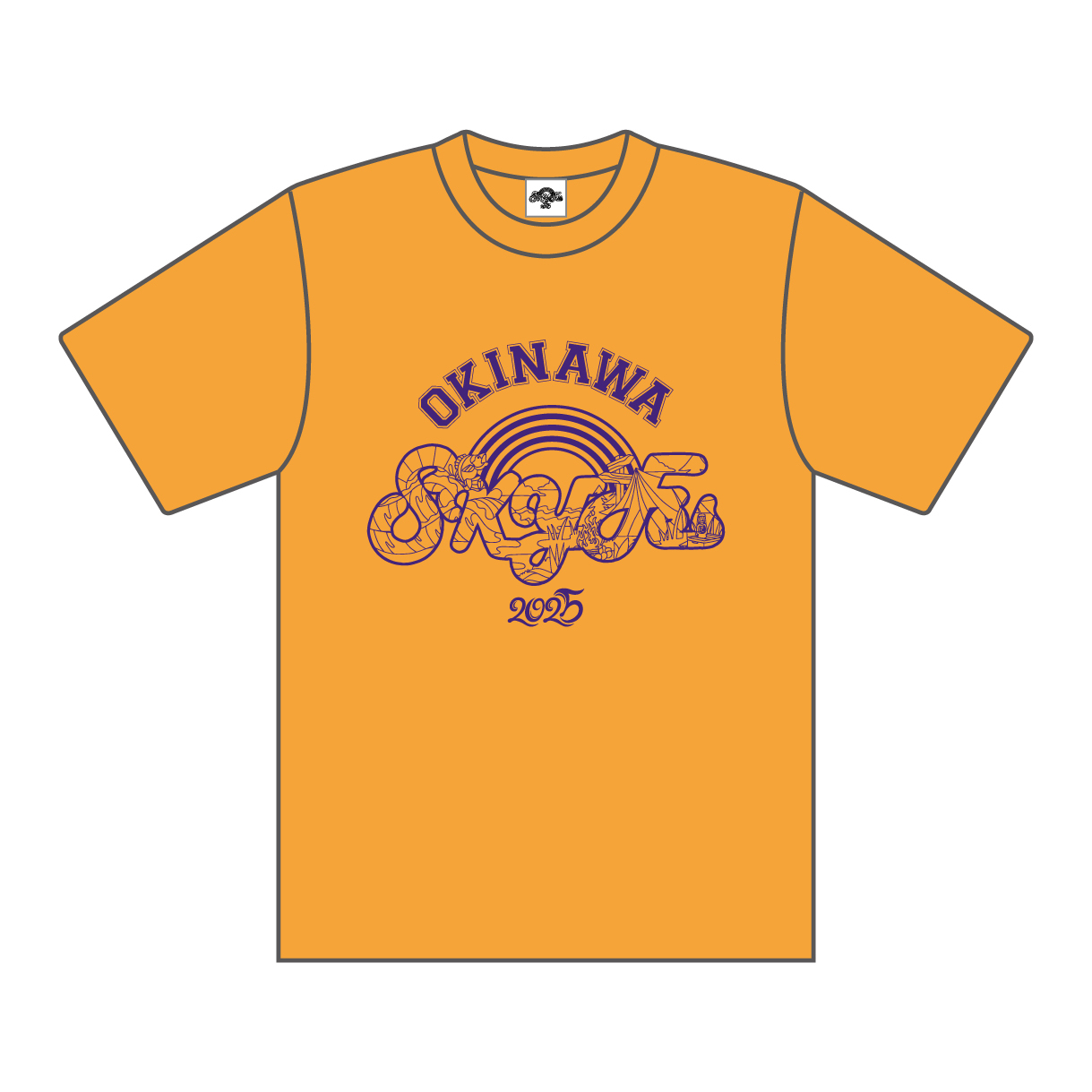 【SKY Fes 2025】ロゴTシャツ（ミント・オレンジ）