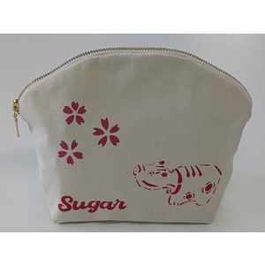 【Sugary Box】喜多方応援大使考案「さくら亭に行くベコ会津型ドームポーチ」