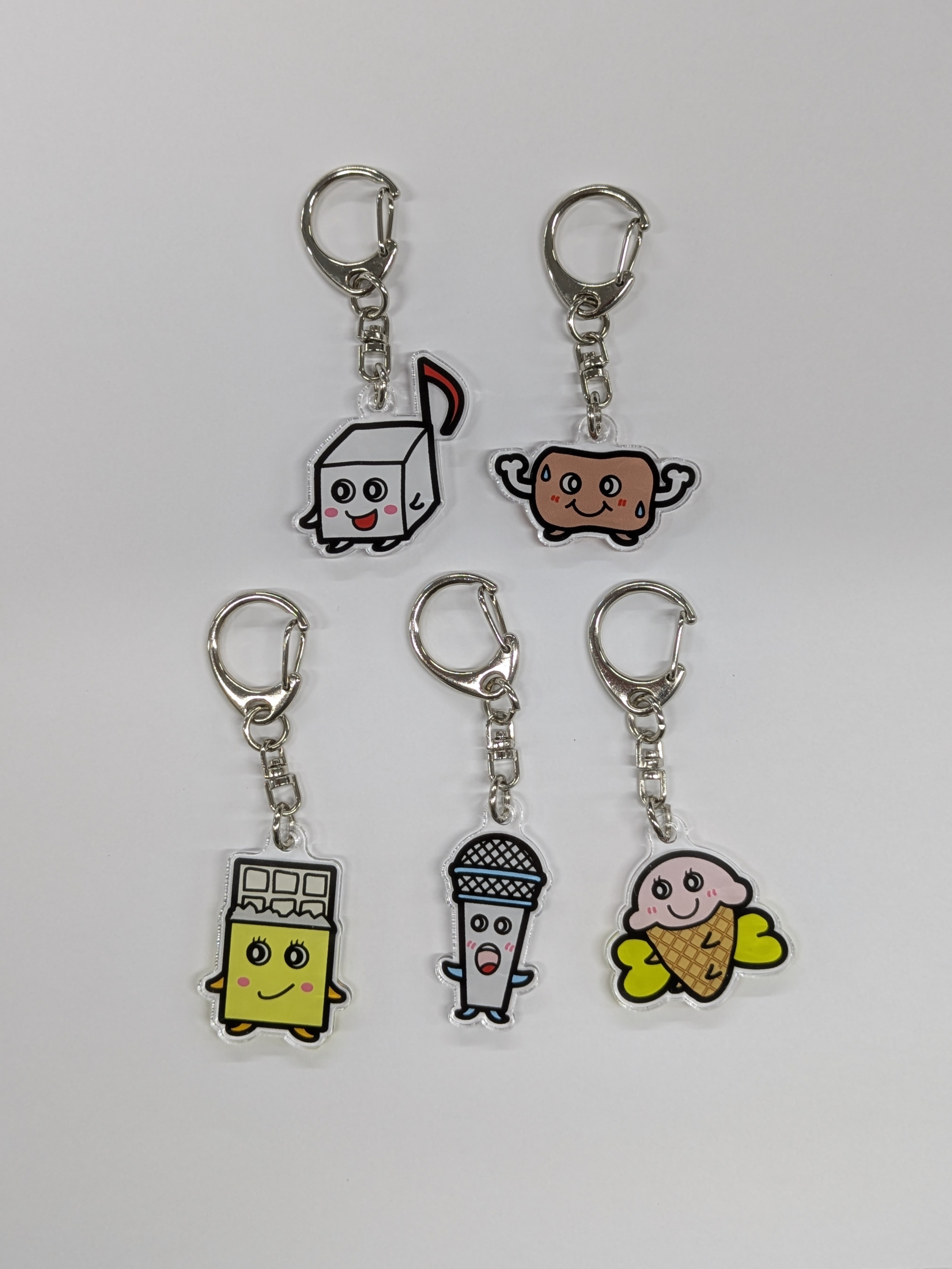 【Sugary Box】シュガー画伯アクリルチャームキーホルダー(キャラクターカード付)※ランダム販売※