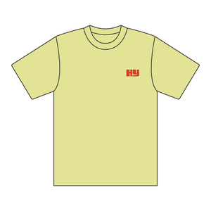 HY JUICY BEAT FRUIT Tシャツ（ライトイエロー）