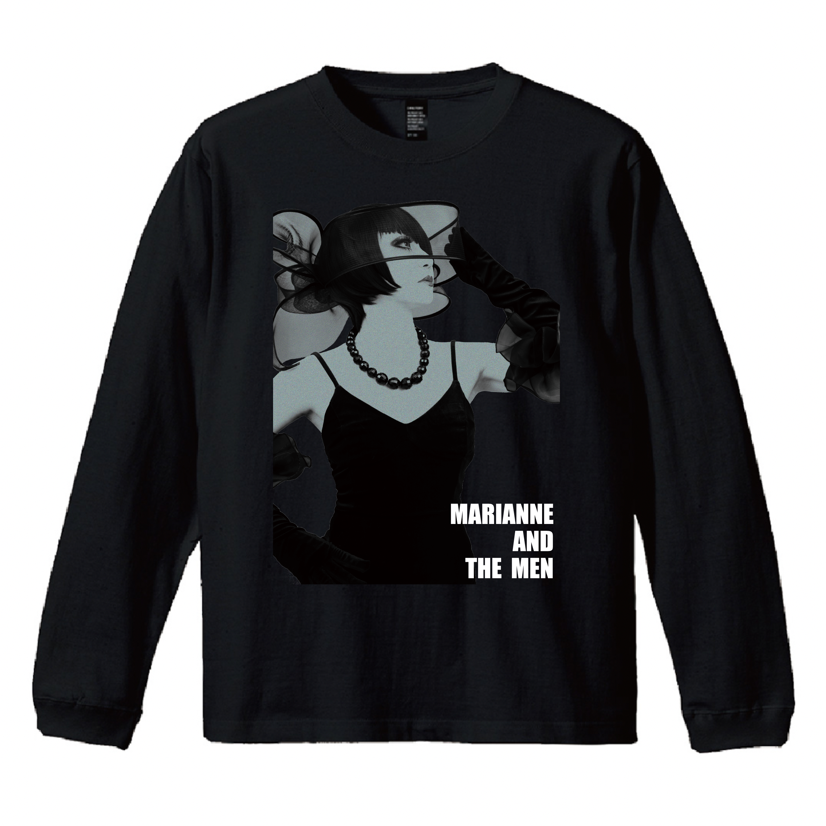マリアンヌと男たち/長袖Tシャツ