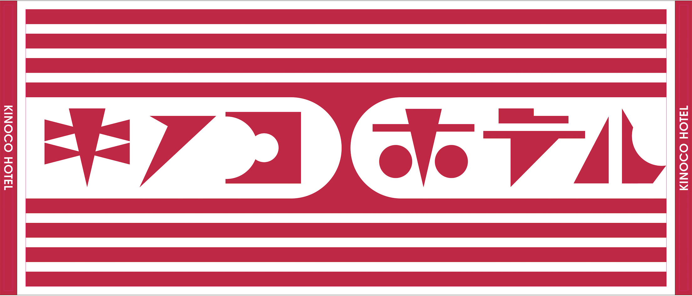 商標フェイスタオル