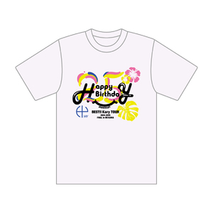 Kary TOUR 沖縄ファイナル Happy BirthdaY Tシャツ（バニラホワイト）