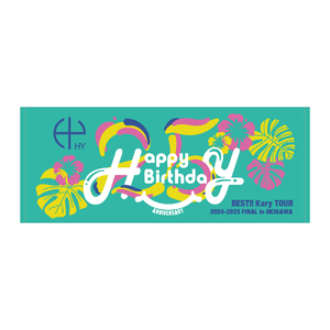 Kary TOUR 沖縄ファイナル Happy BirthdaY タオル