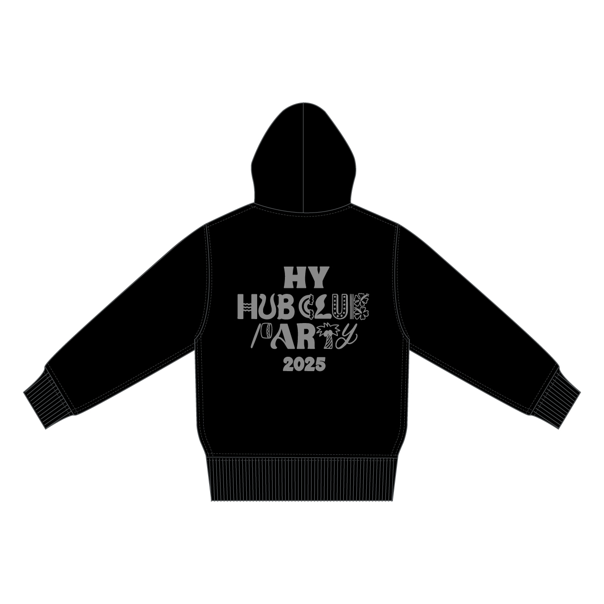 【追加販売】HY HUB CLUB PARTY 2025 ジップパーカー