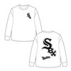 MLB風ロングスリーブTシャツ(ホワイト、ブラック)
