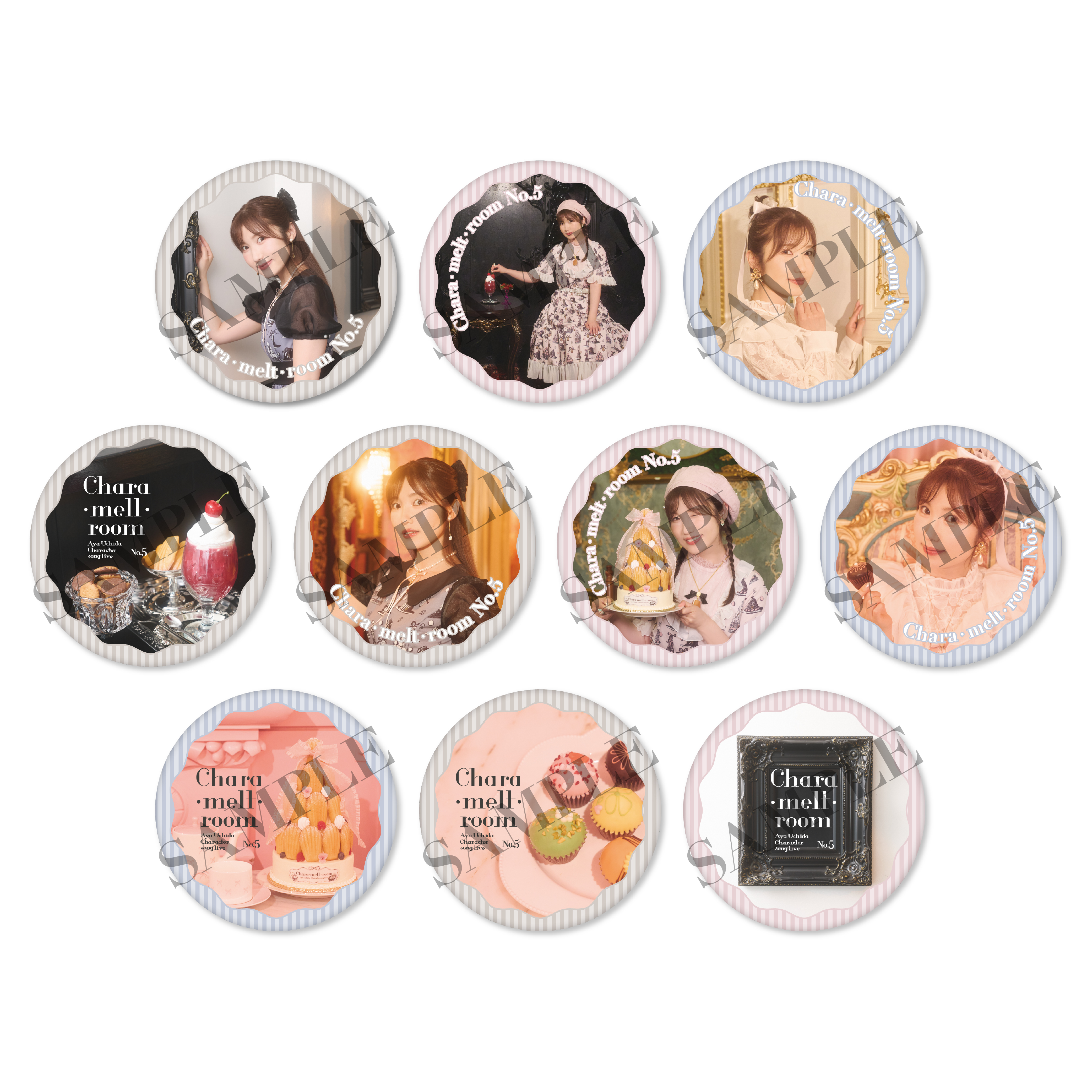 ランダム缶バッジ(10種) 