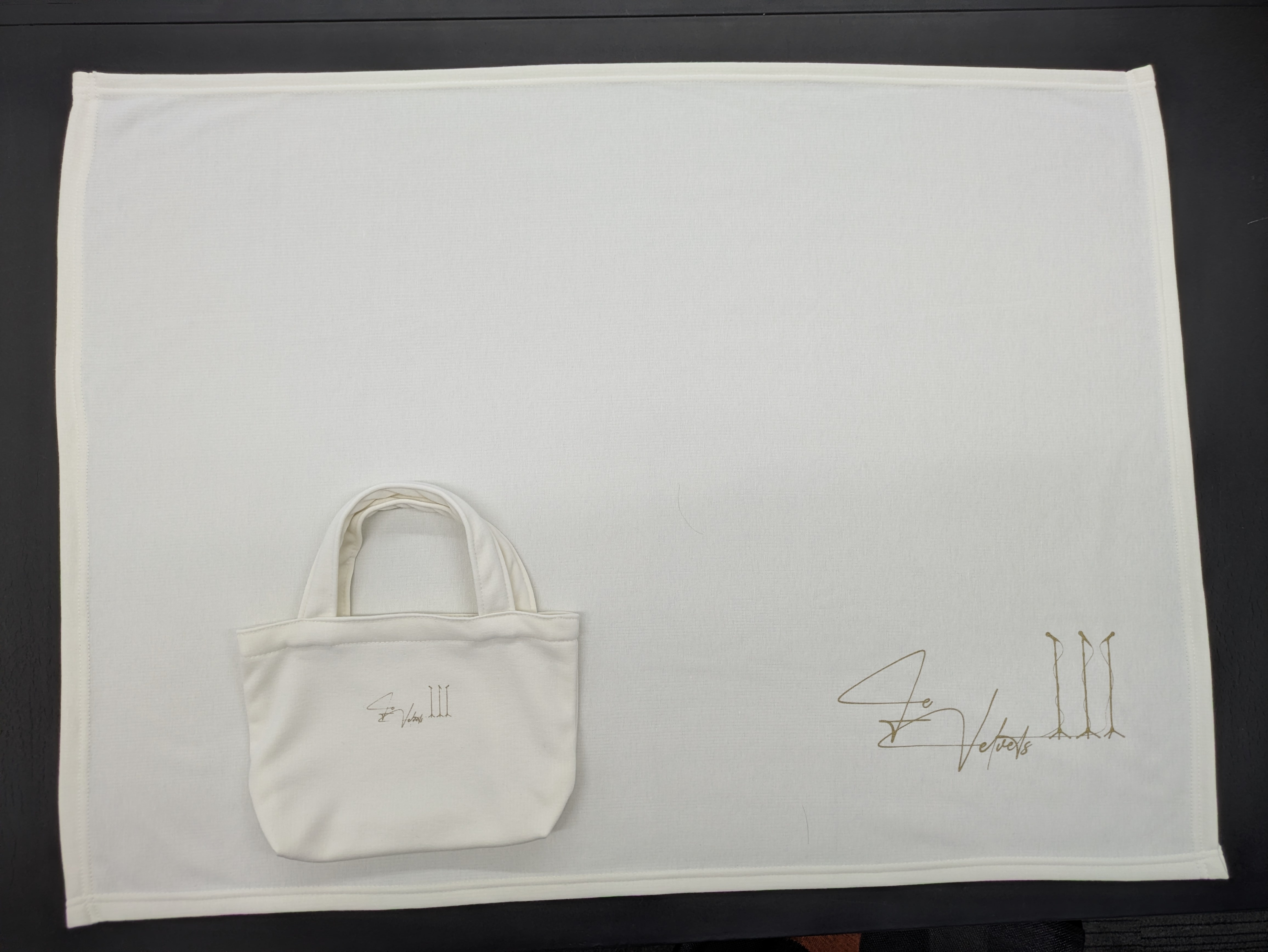 miniトート付きブランケット