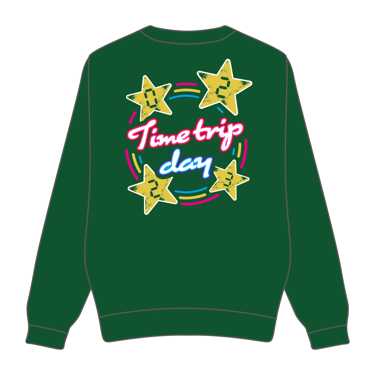 Time Trip Day Sweat（アイビーグリーン）