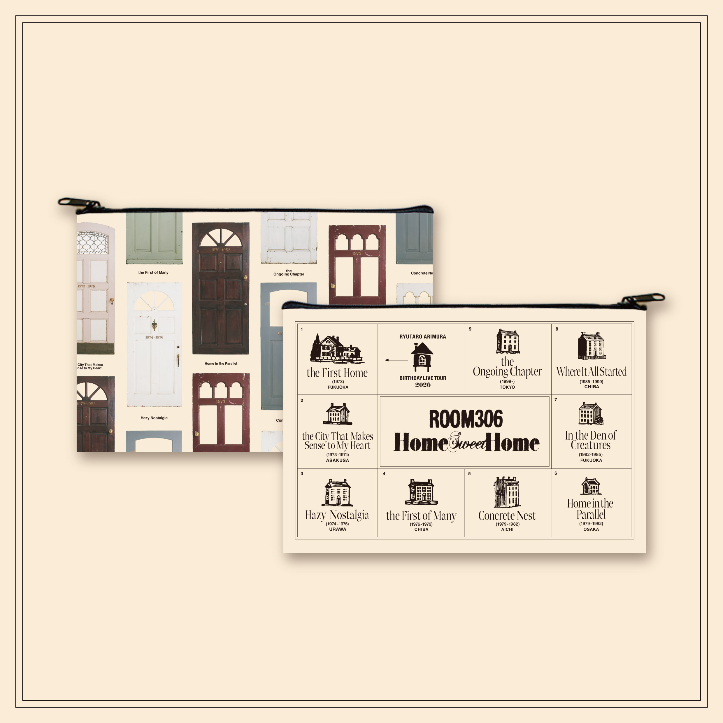 ROOM 306 flat pouch