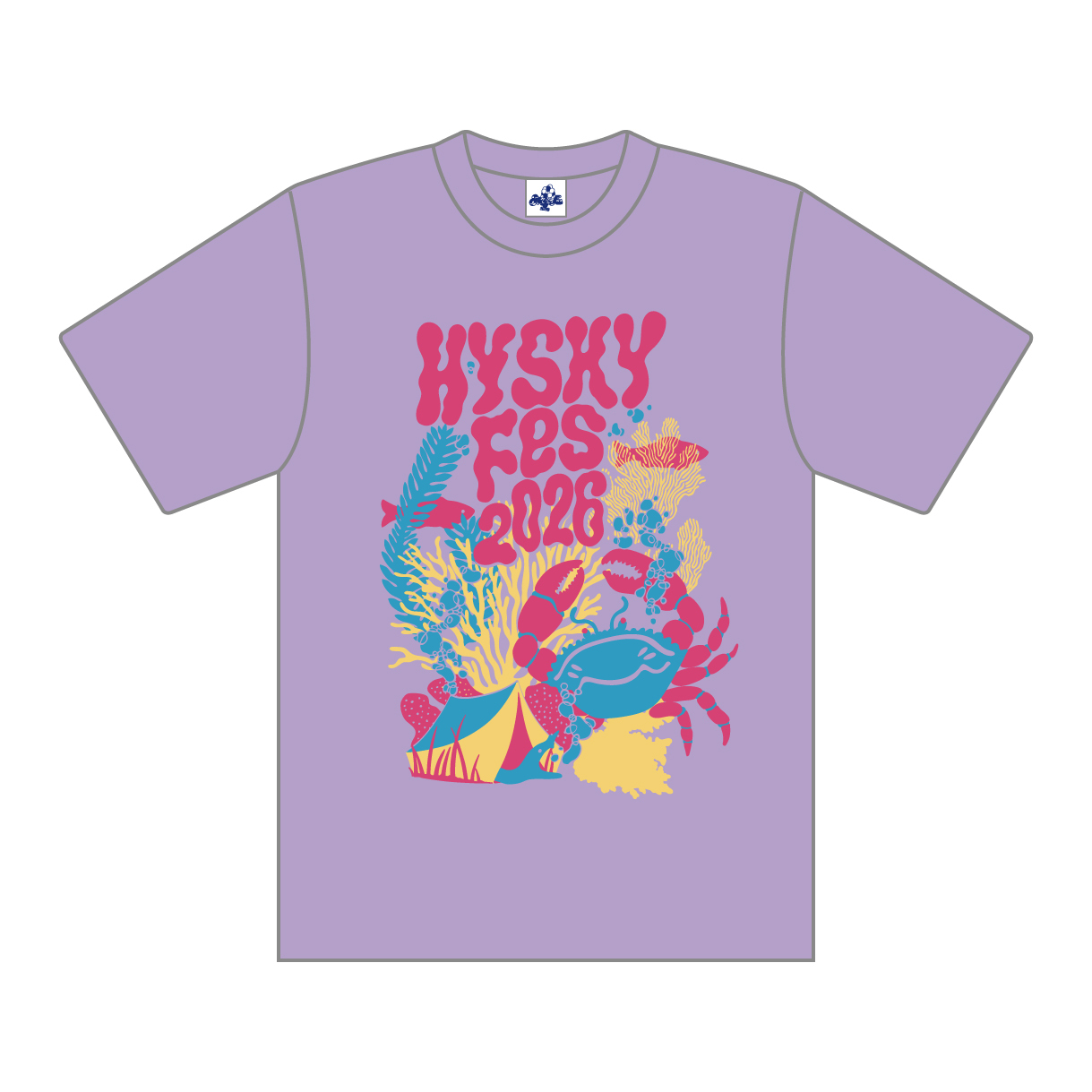 【SKY Fes 2026】SEA WALK Tシャツ（ライトパープル）