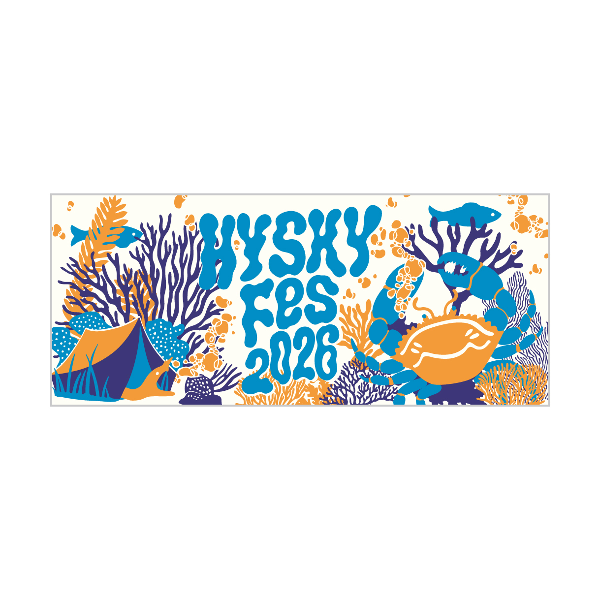 【SKY Fes 2026】SEA WALK タオル（ホワイト）