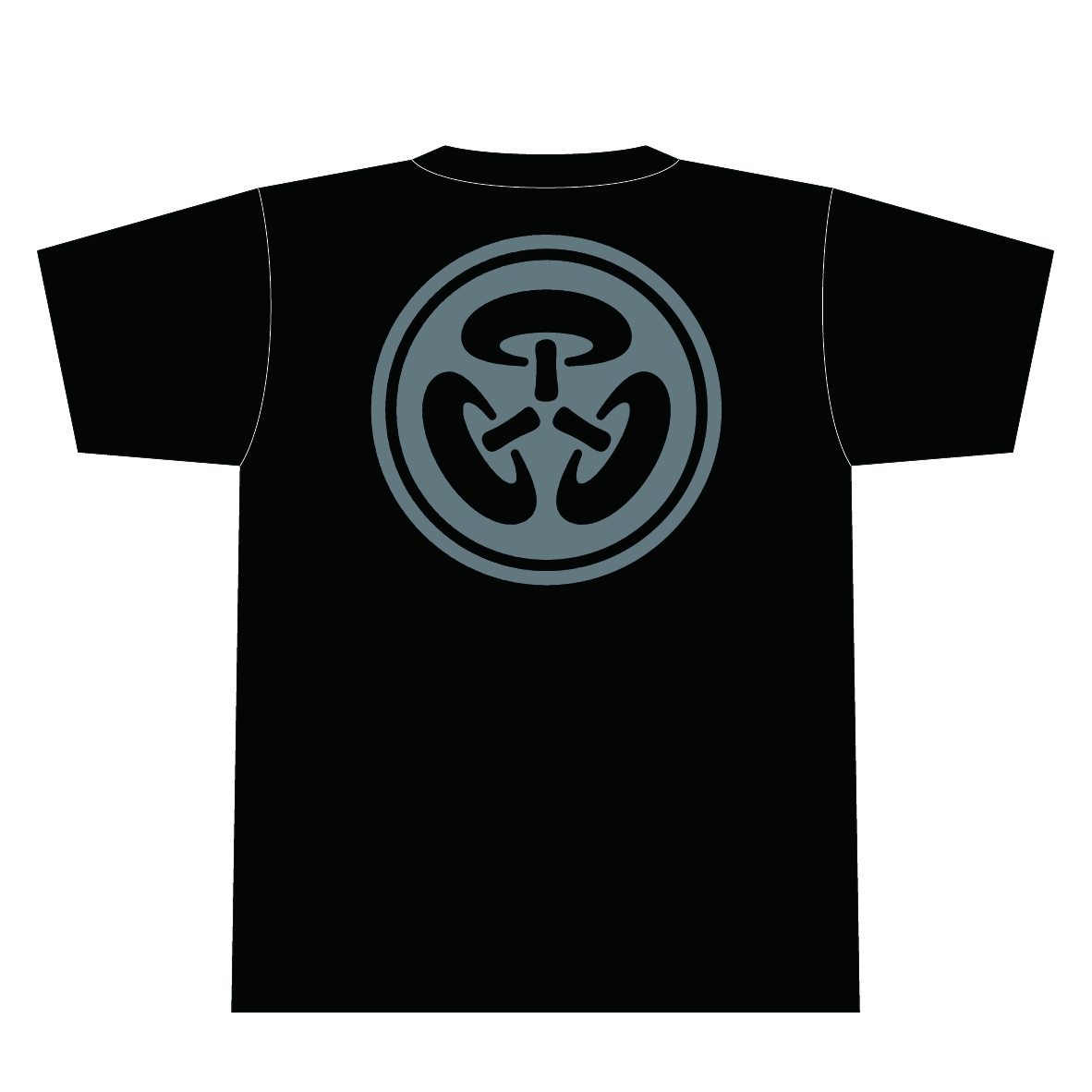 商標Tシャツ墨黒