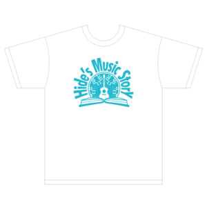 Hide’s Music Story T-shirts （Ｗhite）