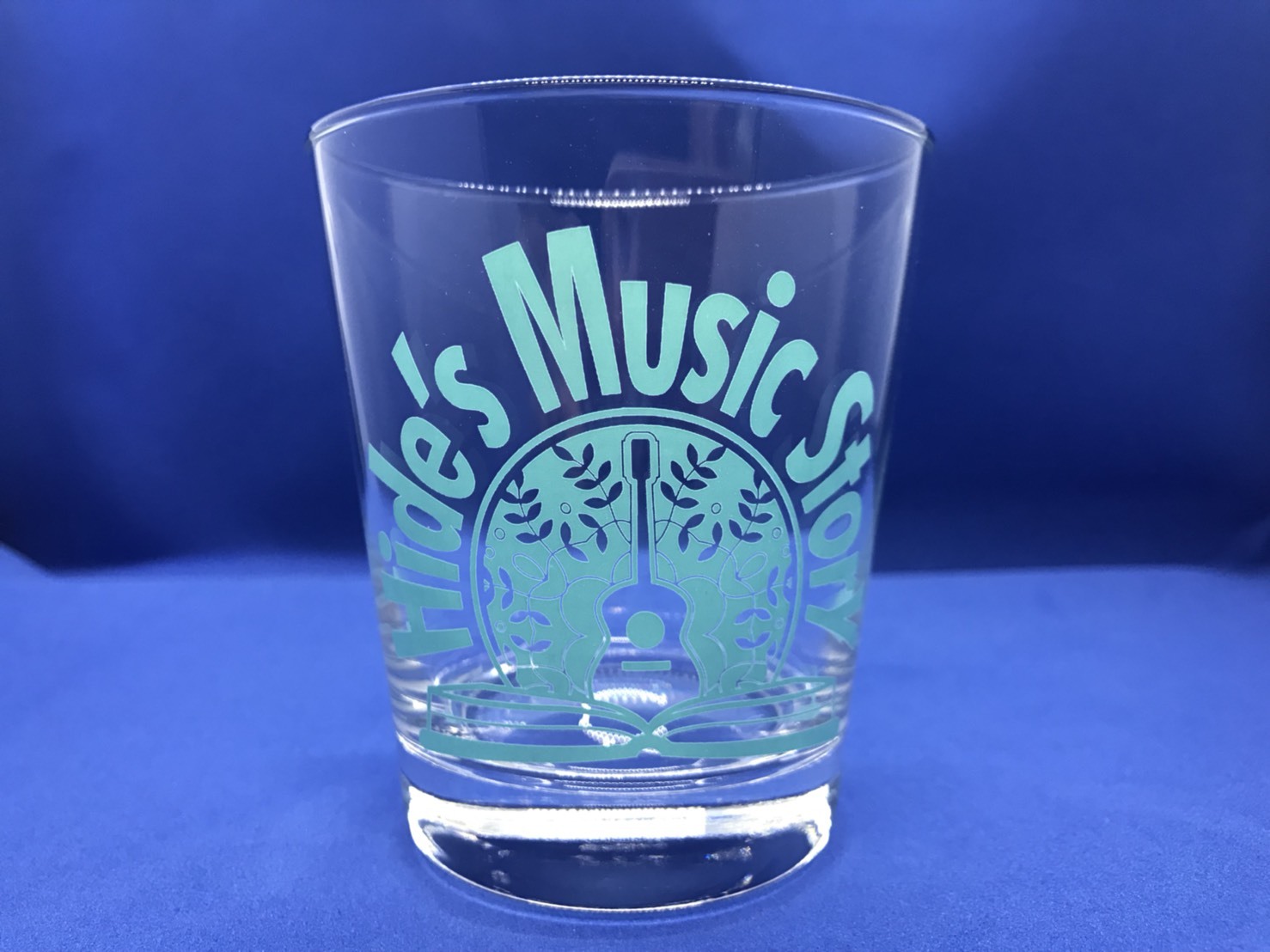 Hide’s Music Story Original Glass (Turquoise Blue)