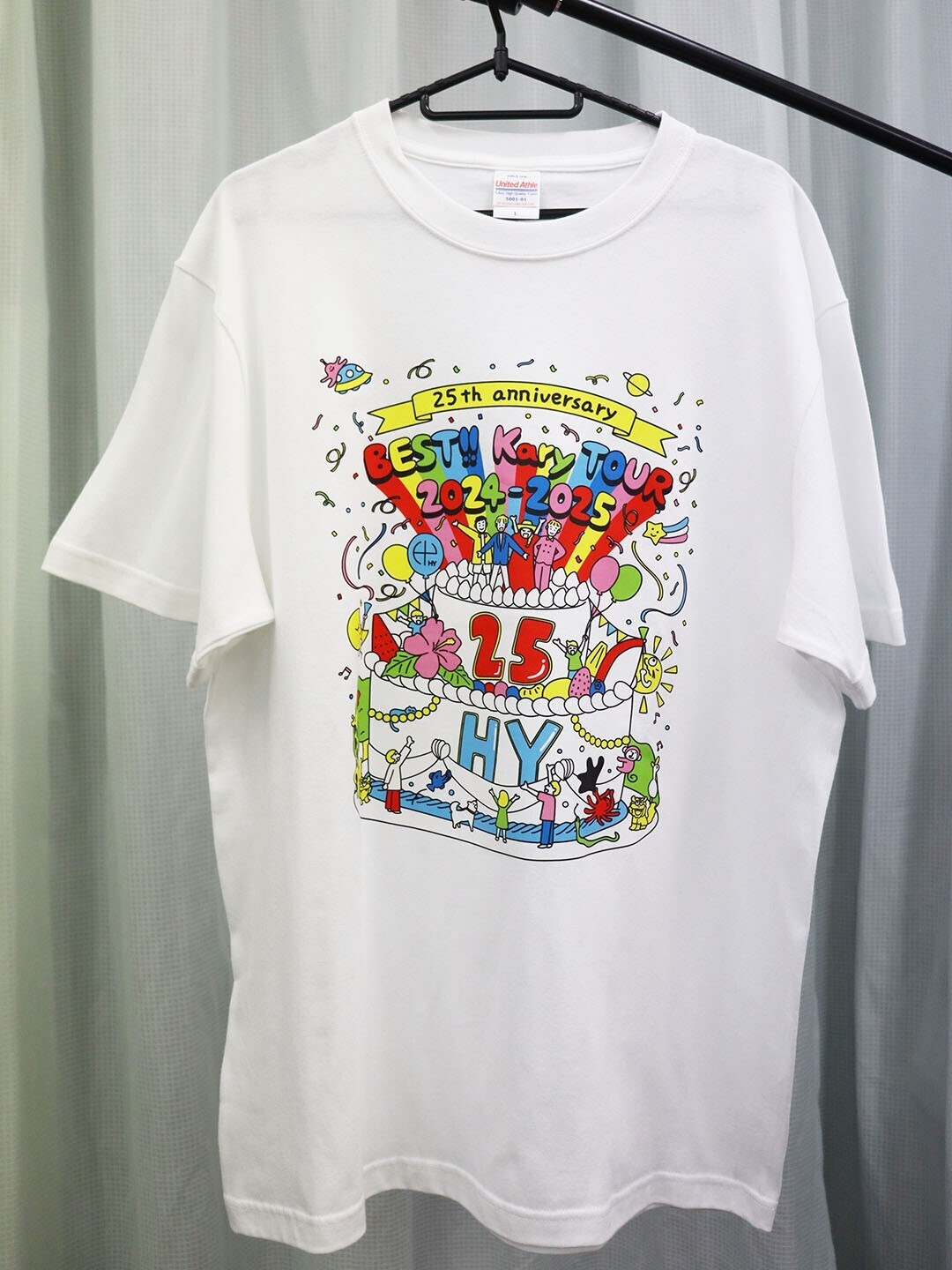 【SALE】Kary Tour バースデーケーキ Tシャツ（ホワイト）
