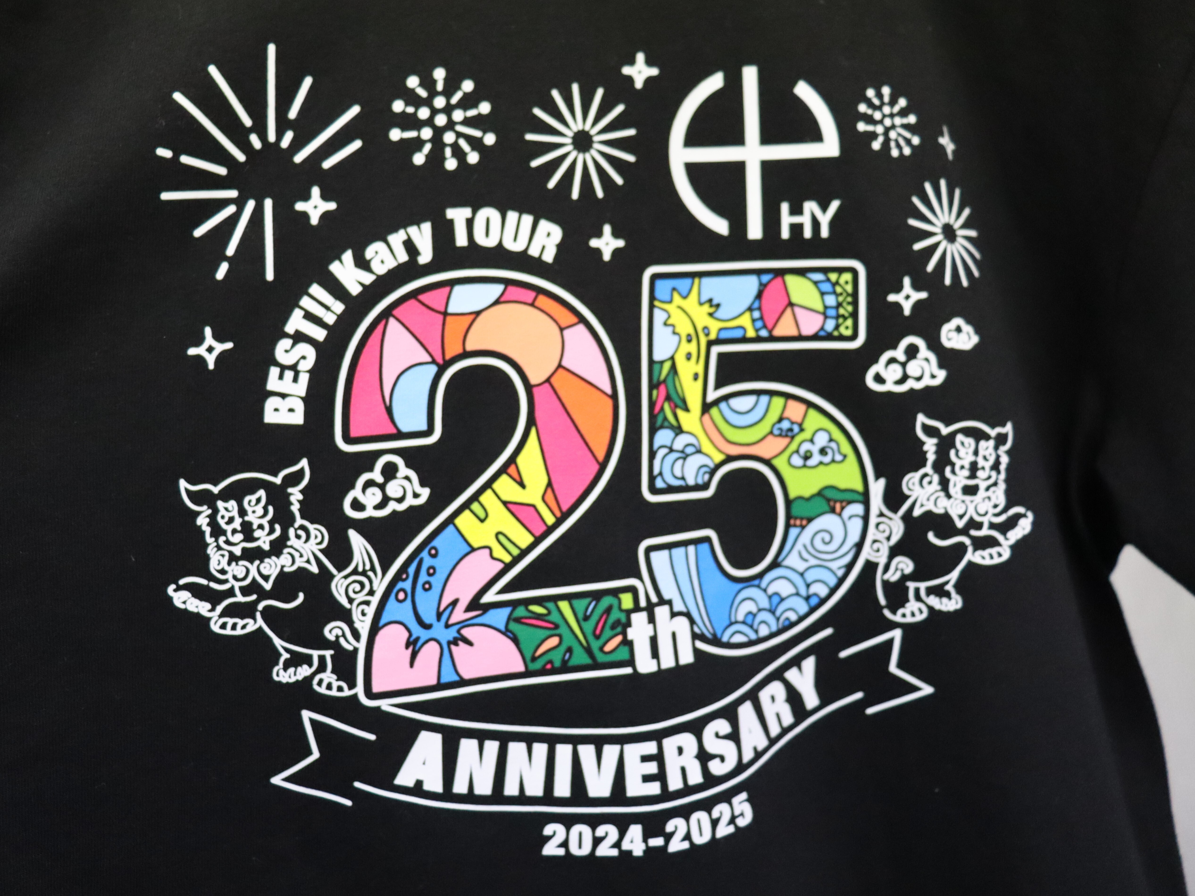 【SALE】Kary Tour 25周年 シーサーTシャツ
