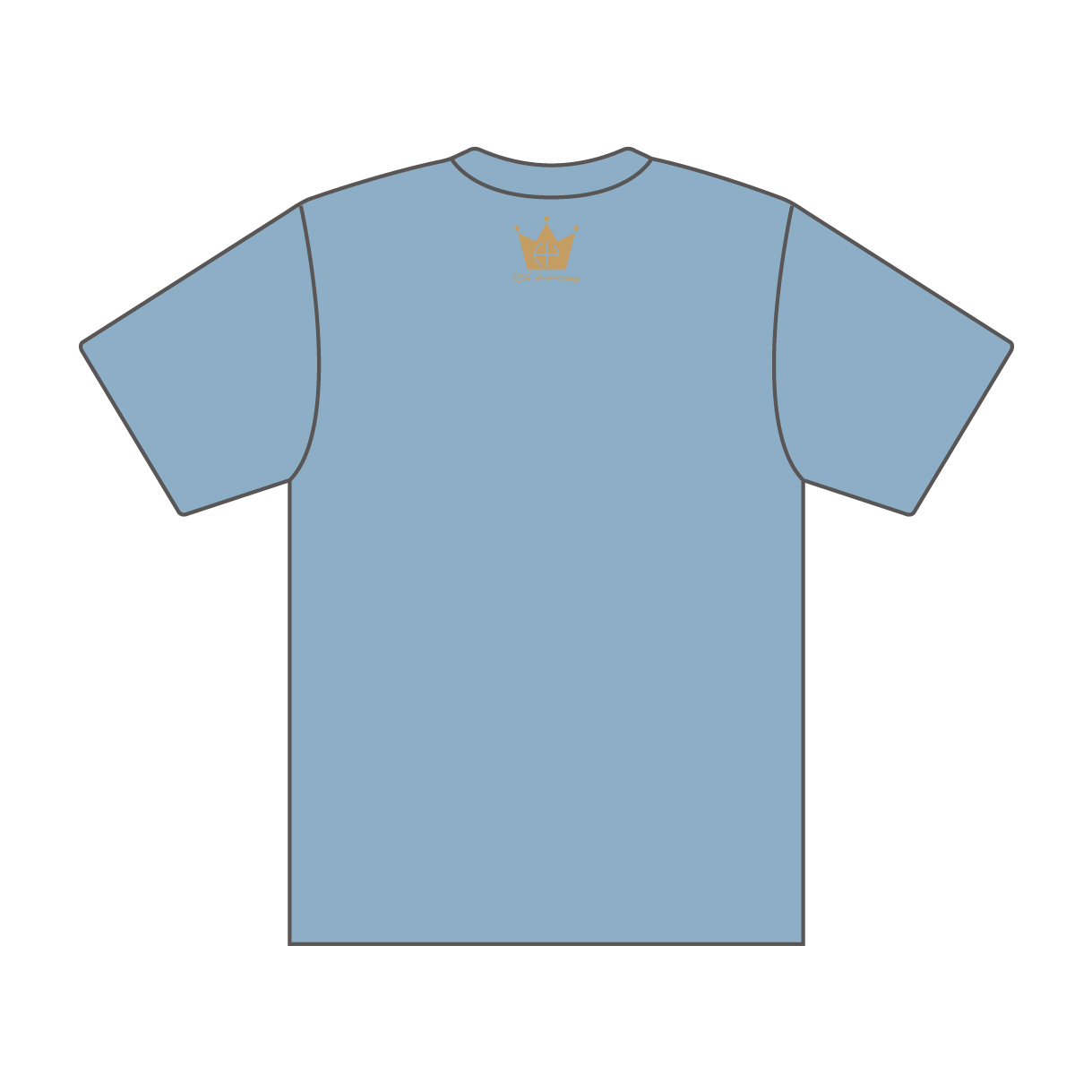 【SALE】Kary Tour 25周年 シーサーTシャツ（アシッドブルー）