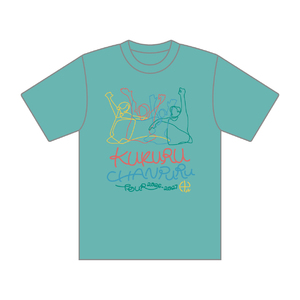 みんなPut your hands up Tシャツ（ミントグリーン）