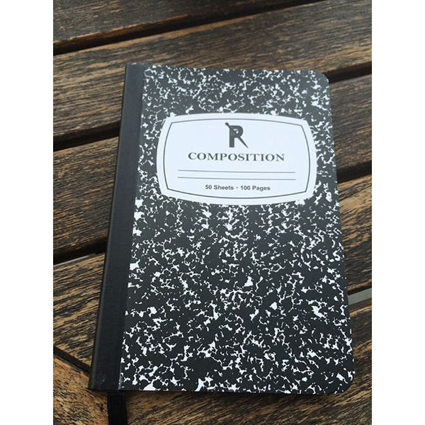 RATED SUPPLIER - COMPOSITION NOTEBOOK & PEN SET