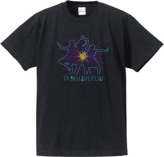オリジナル Tシャツ(BLACK×PURPLE)