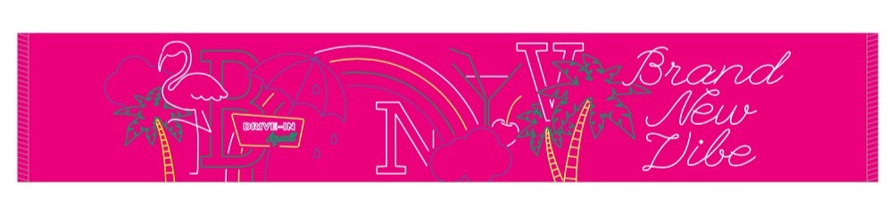 ロングマフラータオル(Brand New Vibe 2019 Summer Goods)