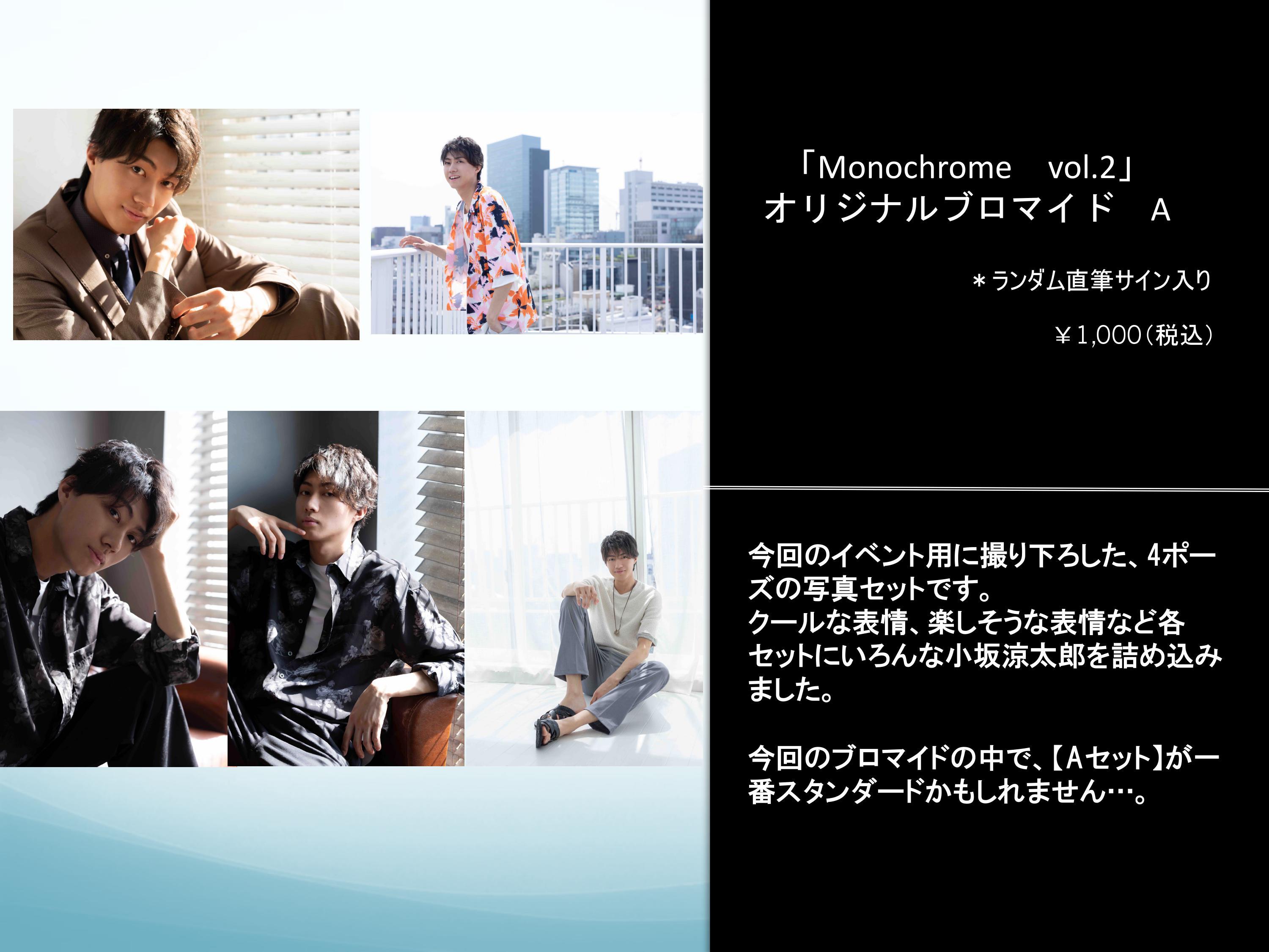 「Monochrome Vol.2」オリジナルブロマイド A